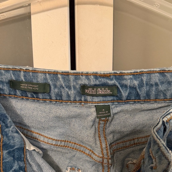 Wild Fable High Rise Blue Jeans - Picture 4 of 8